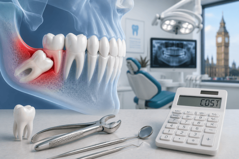 How much does wisdom tooth removal cost in the UK? (2026 price guide)